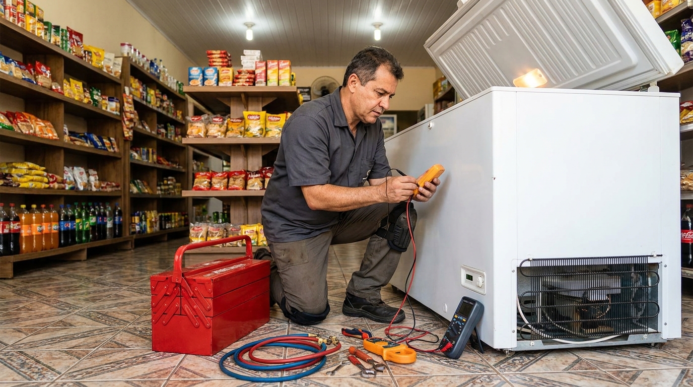 Ajuste de Temperatura do Freezer em Palmas‑TO
